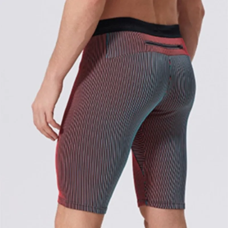 Men Quick Dry Running Tight Shorts Male Board GYM Exercise Fitness Legging Basketball Hiking Trainning Sport Soccer Clothing B76