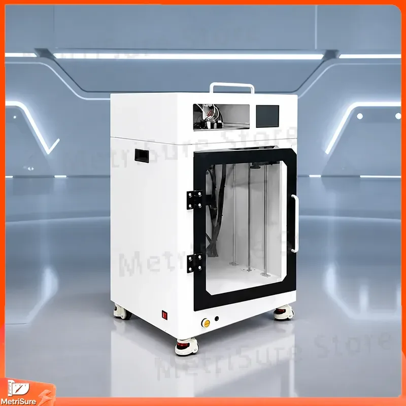 3D Printer 300x300x400mm FDM Auto Leveling Enclosed Large Build Volume Fast Printing PLA Compatible Industrial Grade DIY Kit