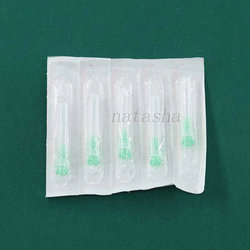 32G needle Piercing Transparent Syringe Injection glue Clear Tip Cap For Pharmaceutical injection needle 32G 4mm 13mm