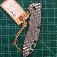 1 Pc Titanium Handle Scale for Rick Hinderer Knives XM18 3.5” Knives