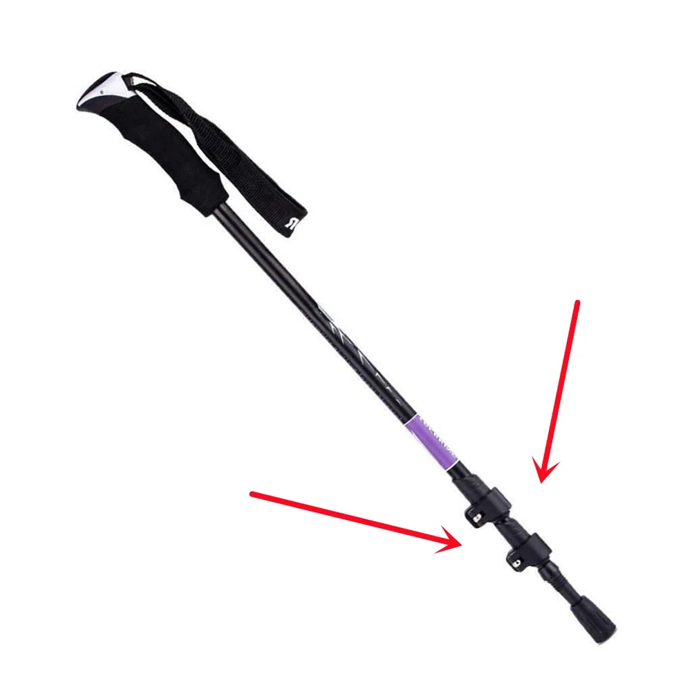 أقفال عصا مشي 14/16/18 ملم إكسسوارات استبدال أقفال عصا مشي عصا تسلق وتخييم في الهواء الطلق - 6