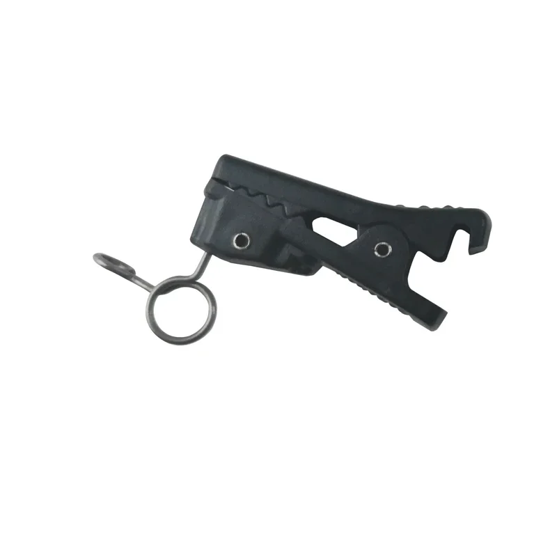 Canfon-Lapel Lavalier Microfone com ABS Tie Clip, RODE Wireless Go SHURE, Mic com Diâmetro de 5.0-5.5mm, 2pcs