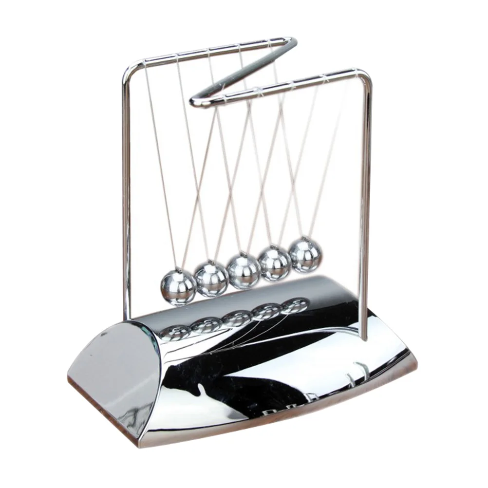 

Newton Balance Decorative nament ABS Stainless Steel Cradle Child Office Desk Toy Physics Teaching Gift Creative Craft Home