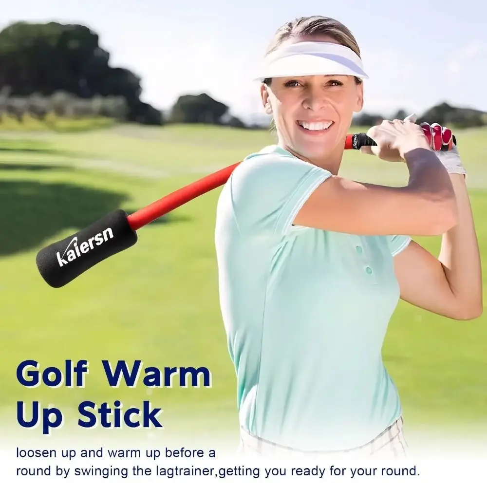 

Foam Golf Swing Trainer Stick 80cm Golf Warm Up Stick Golf Turn Training Aids Swing Gravitys Training Stick Strength Training