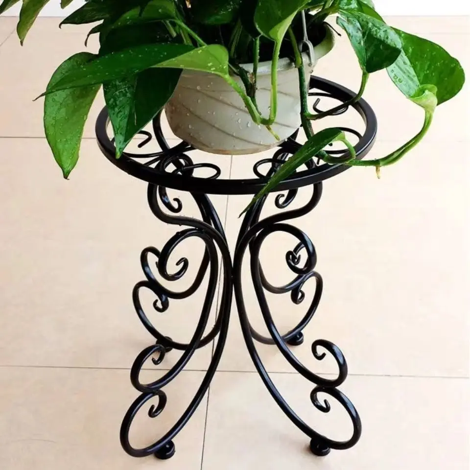 Metal Plant Stand Indoor Outdoor Plant Corner Shelf Flower Pot Plant Holder Planters Display Rack Home Garden Decoration