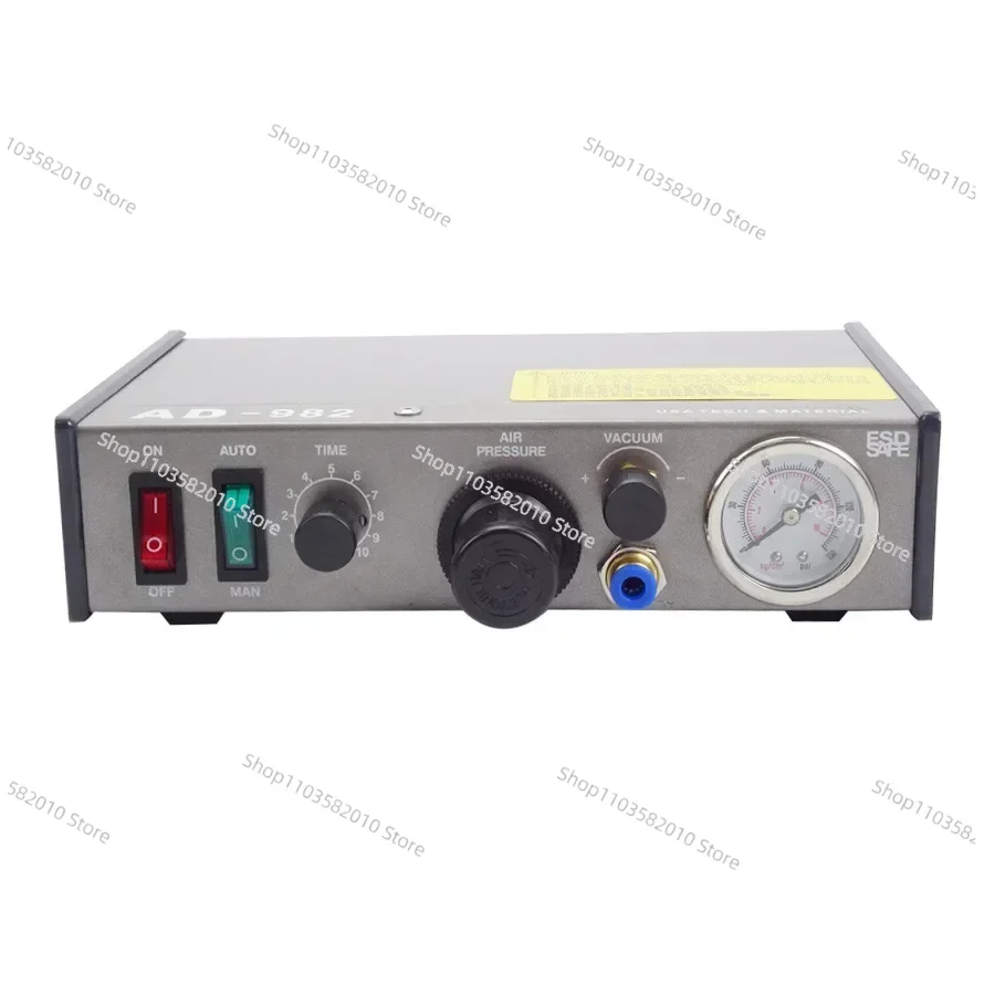 PCB Solder Paste Liquid Controller Dropper Fluid Dispense 220V AD-982 Semi-Auto Glue Dispenser