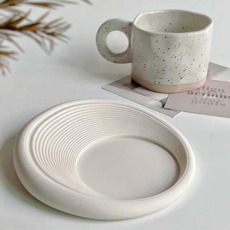 

insWindproof Non-Slip Coaster Placemat Light Luxury Heat Resistant High Temperature Waterproof High-End Insulation Pad Anti-Scal