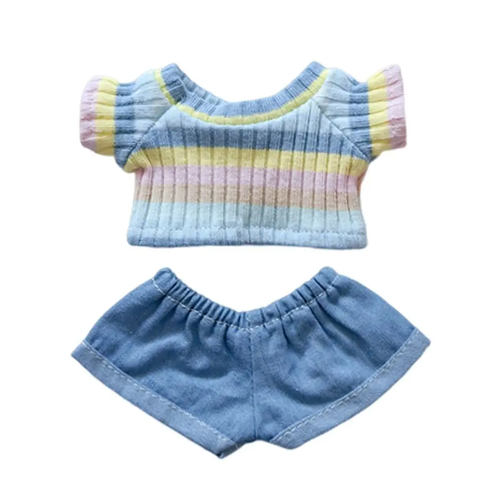 

Винтажный набор для рукоделия: мини-одежда ручной работы 17 см, сменные элементы для футболок, аксессуары для DIY-проектов