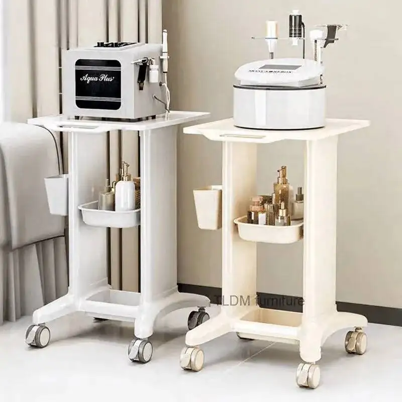 Simple Salon Trolley Beauty Salon Organizers Trolleys Multi-functional Dental Oral Instrument Modern Aesthetic Auxiliary Cart