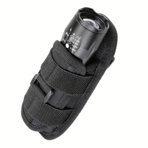 Tactical Lantern Holster Bag, rotary support, clip belt, 360 -degree carry case torch, reel clip 8 Main Sales Tactical Lantern Door - №6