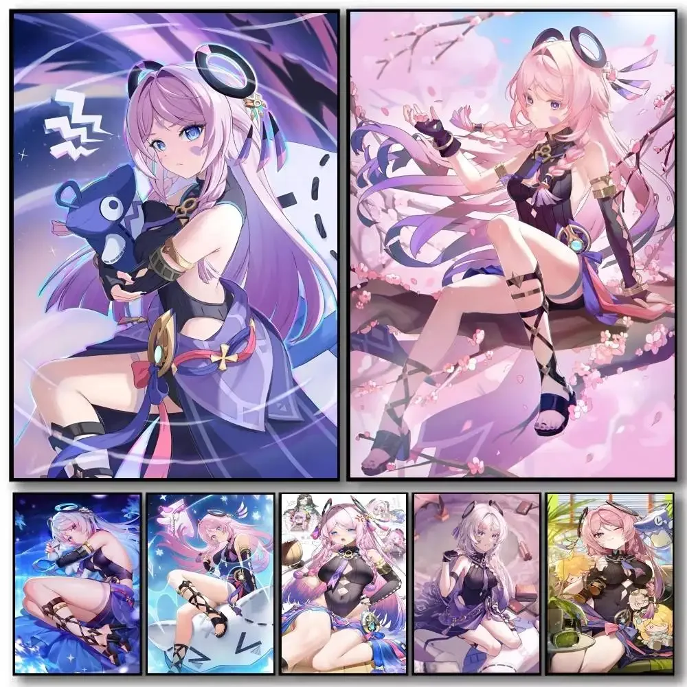Game Citlali Genshin Impact Poster Art With Prints Home Bedroom Living Room Decoration Gift