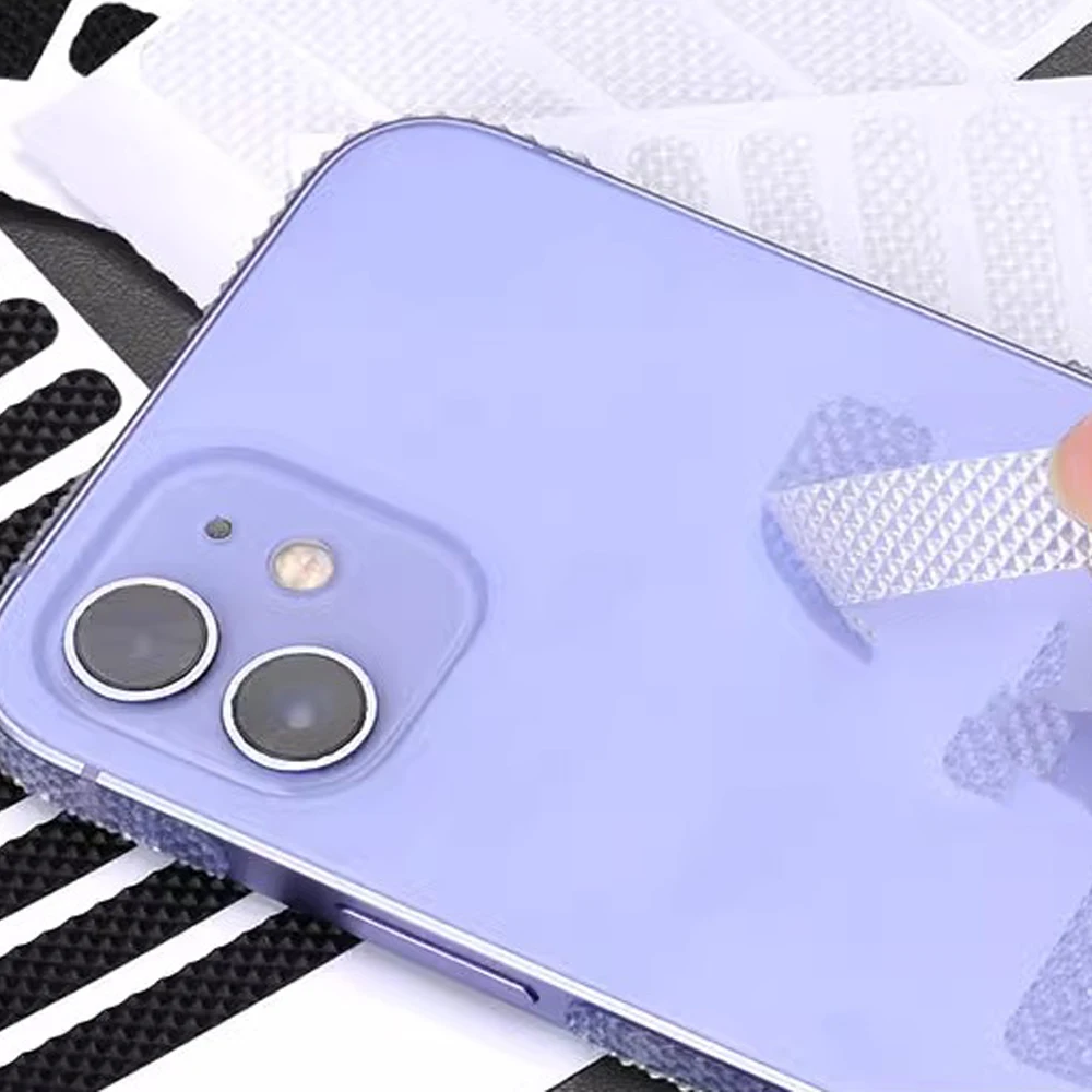 Handyhülle Anti-Rutsch-Aufkleber Seite Anti-Rutsch-Kopfhörer Computer Tablet Anti-Rutsch-Antikollisions-Aufkleber transparent DIY