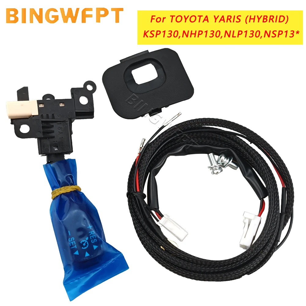 Cruise Control Switch 84632-34011 45186-48070-C0 For Toyota Yaris Hybrid KSP130 NHP130 NLP130 NSP13 2014-2020 Car Accessories