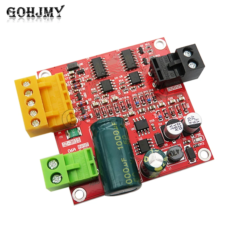 PWM governor 12/24/36V high-power 15A DC motor drive board module, industrial full forward and reverse rotation