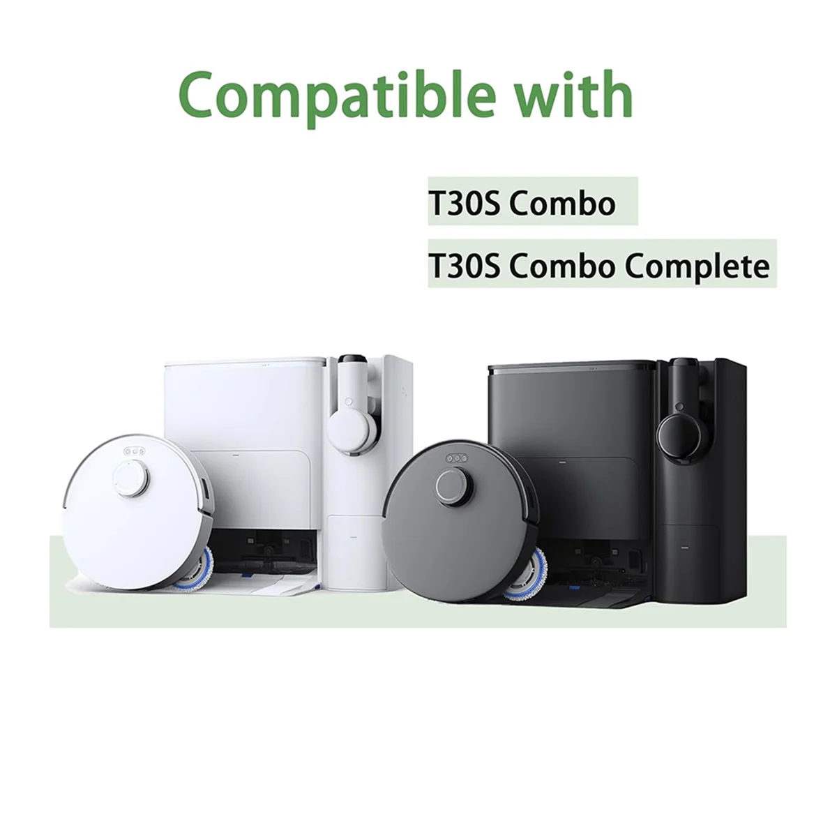 10 ชิ้นถุงเก็บฝุ่นสําหรับ ECOVACS Deebot X2 COMBO T30S COMBO T30S เครื่องดูดฝุ่นหุ่นยนต์, ชิ้นส่วนเครื่องดูดฝุ่น 2.9 L กระเป๋าขนาดใหญ่