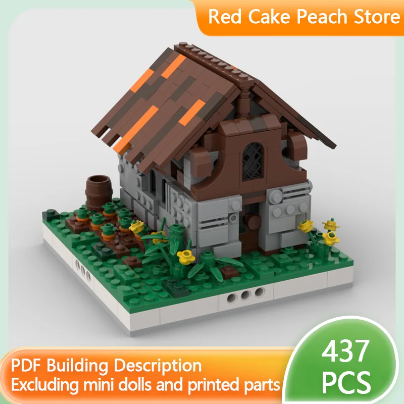 

Конструктор City Street View: Модульный домик-ферма из строительных блоков, развивающая игрушка для детей, подарок на праздник