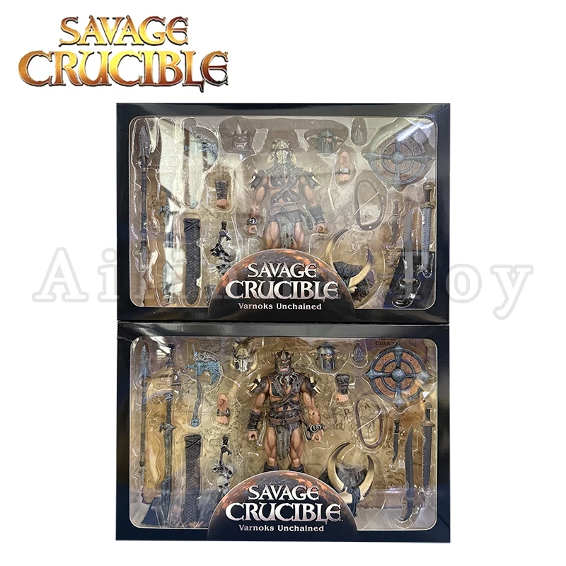 Harbinger Studios 1/12 7 بوصة عمل الشكل وحشية بوتقة Varnoks غير مقيد أنيمي نموذج للهدايا