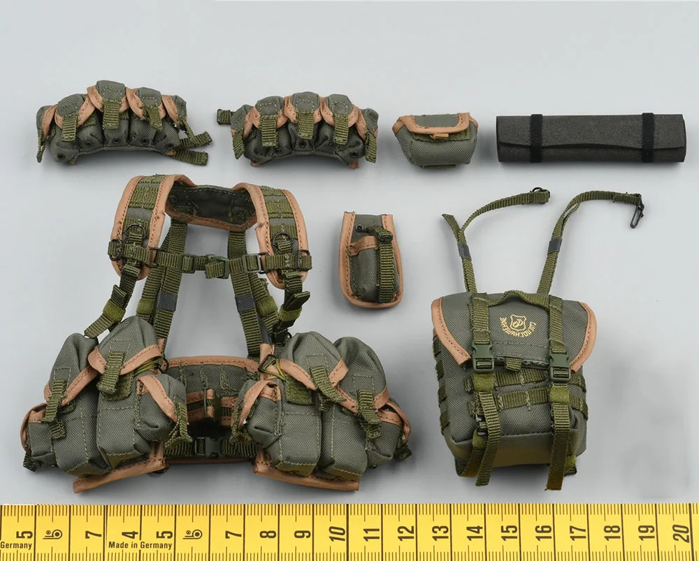 DAMTOYS-chaleco táctico para colgar en el pecho, modelo de manualidades a prueba de agua, para las Fuerzas Armadas de la República Rusa, SPETSNAZ Grozny, DAM 1/6, 78090