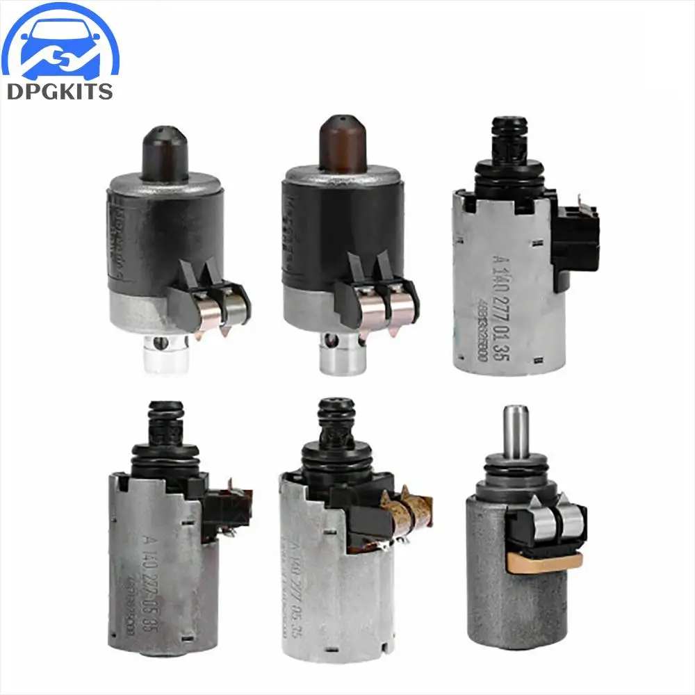 6pcs 722.6 5-Speed Automatic Transmission Solenoids Valve Kit For Mercedes Benz CL500 E250 S600 SLK200 With 3 Months Warranty