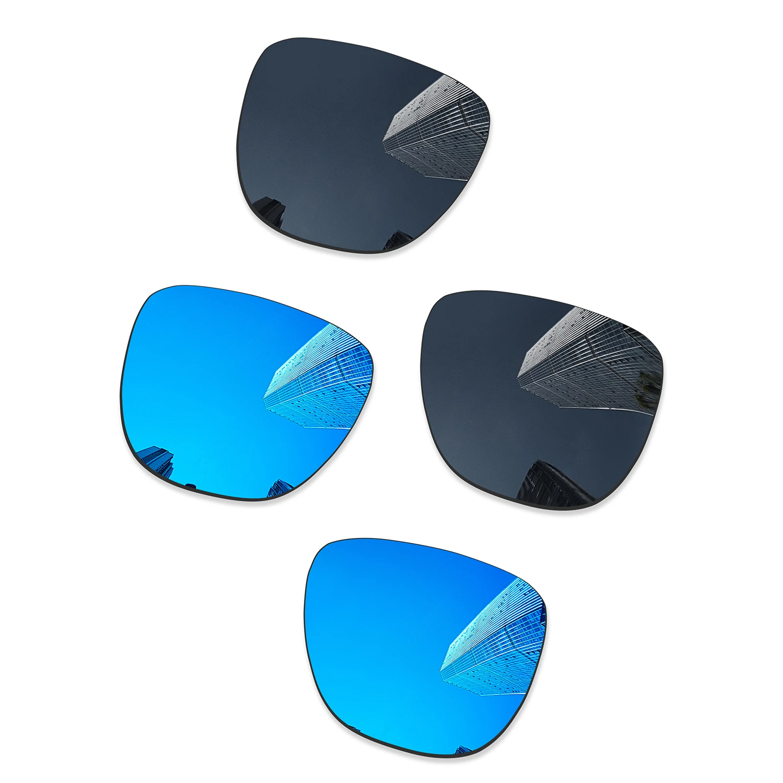 Combine8 Polarized Replacement Lenses UV400 Protection Compatible with RayBan Meta Wayfarer RW4008 53mm Sunglasses