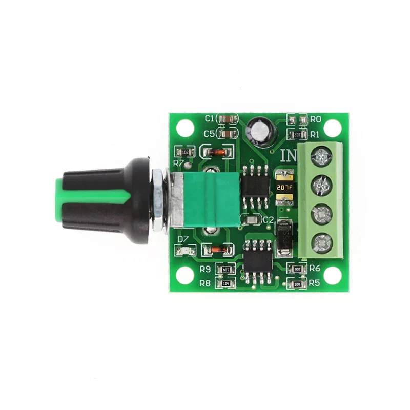 Mini 1803BK DC Motor Speed Regulator Controller Module 1.8V-15V Adjustable Governor Switch For LED Light Brightness Controlling