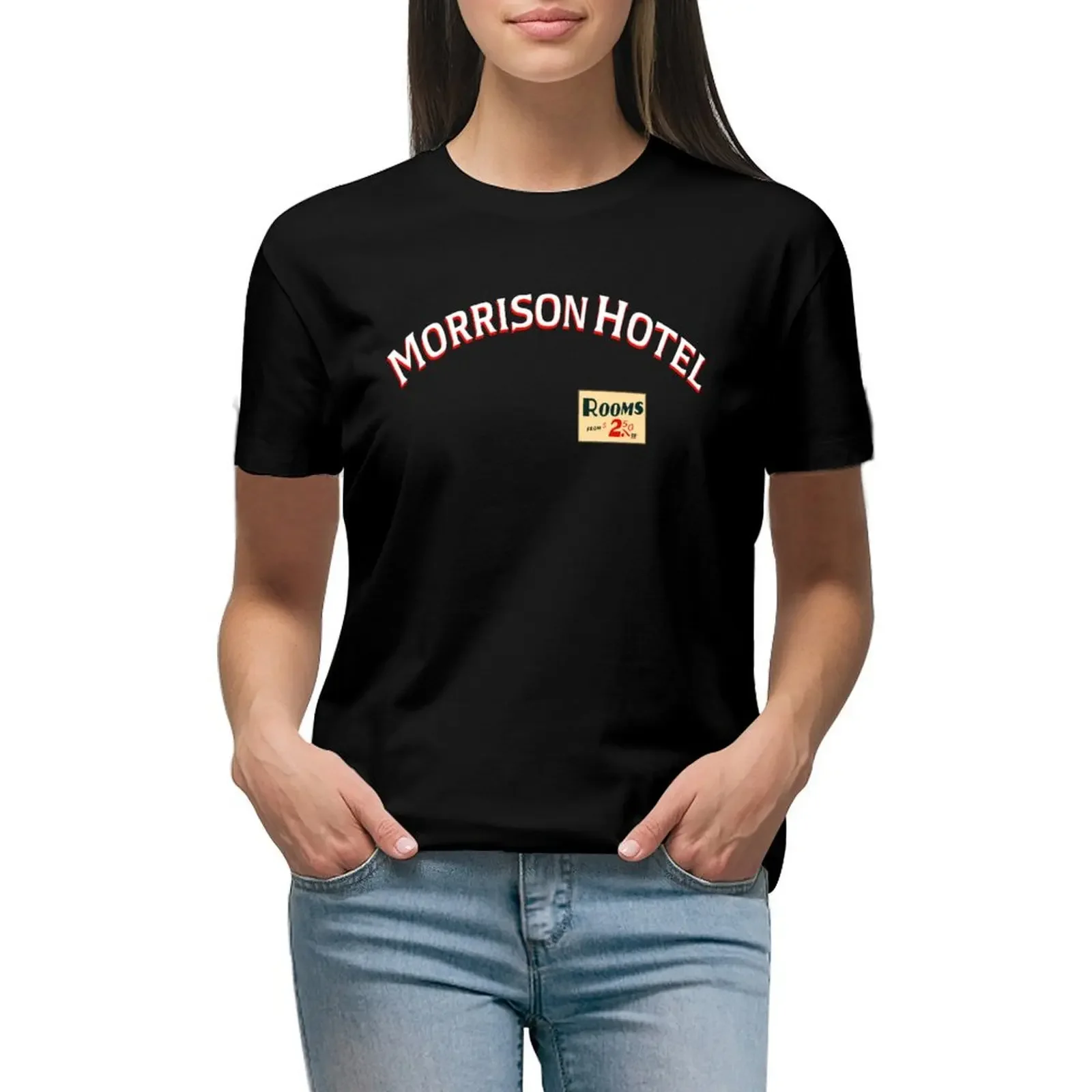 Morrison Hotel T-Shirt summer clothes animal print plus size tops anime graphic t-shirts for Women