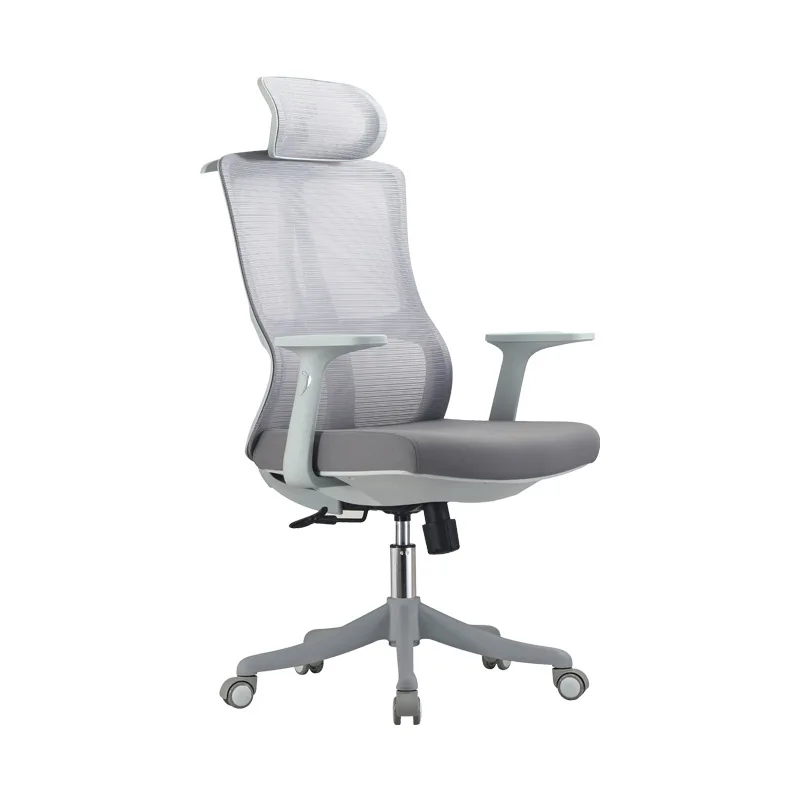 WDY Ergonomic High Back Modern Comfortable Custom Revolving Full Mesh Office Chair with Headrest on Wheels