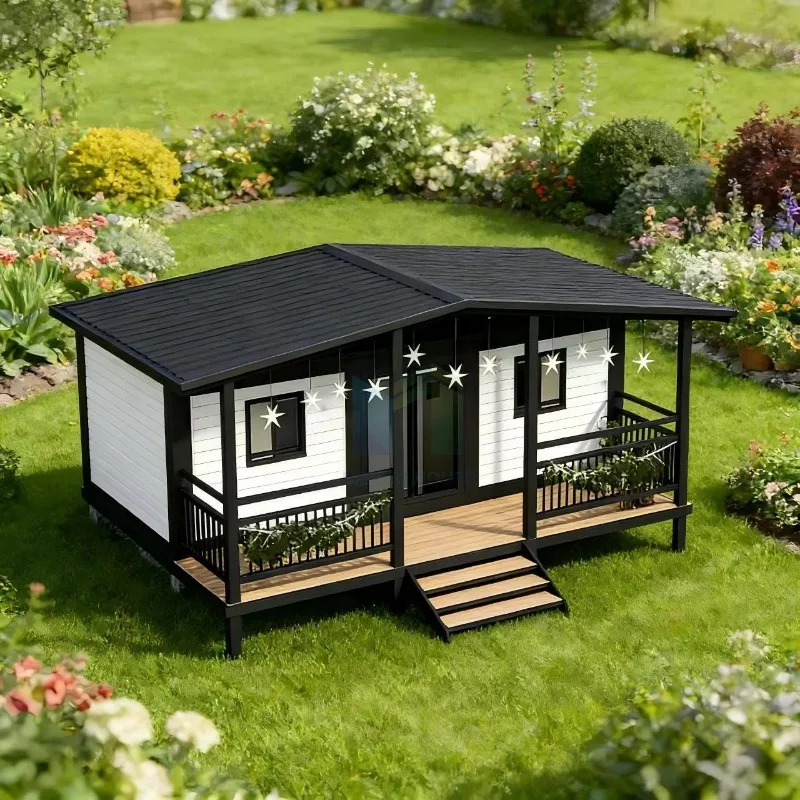 40Ft 20Ft Prefab Living Mobile Container Expandable House 2 3 4 5 Bedroom Prefabricated Steel Structure Office Building Cabins