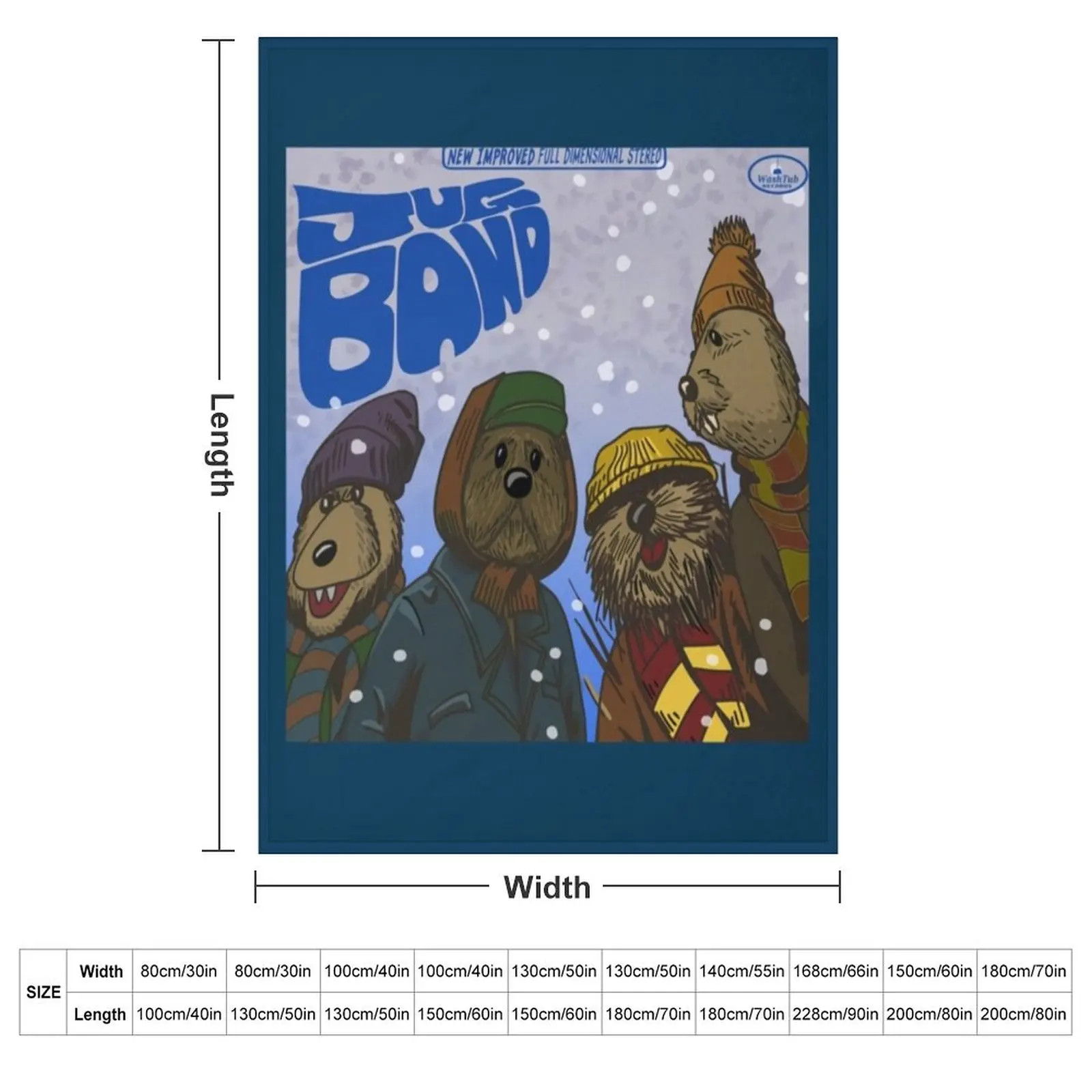 Emmet Otters Jug Band Christmas 1 Throw Blanket Custom Blankets For Bed Bed covers heavy to sleep Beautifuls Blankets