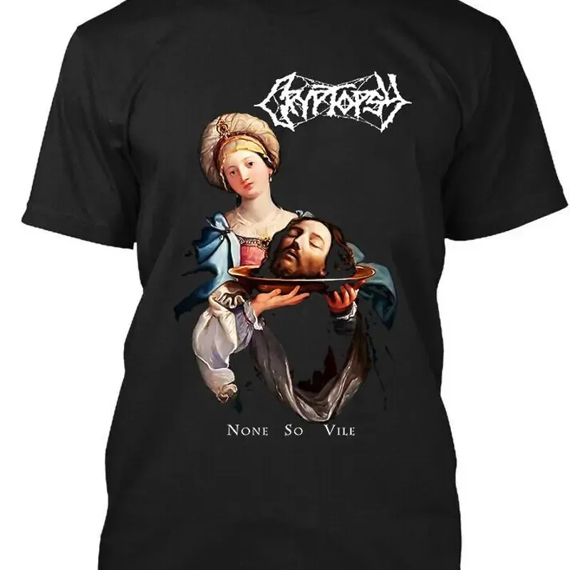 New Popular Cryptopsy None So Vile Canadian Music Logo T Shirt S 4Xl