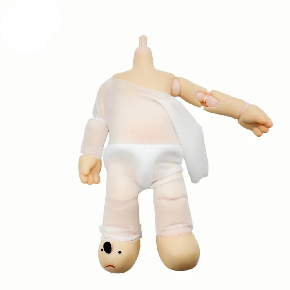 Leisure Doll Previous Dyeing Clothes High Elasticity Cute Cartoon Doll Dress Up Decorations Multistyles