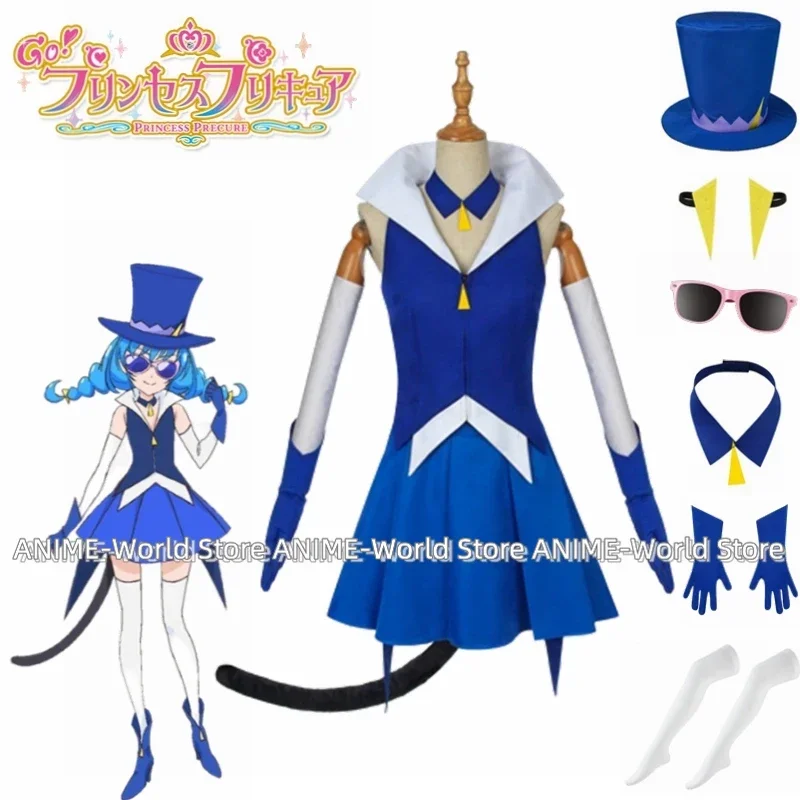 《Custom Size》Star Twinkle Precure Star Twinkle Pretty Cure Cure Cosmo Yuni Cosplay Costume Halloween Christmas party