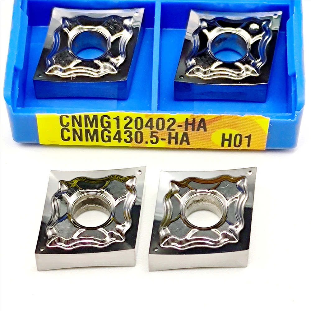 Carbide Blade CNMG120402 CNMG120404 CNMG120408 HA H01 Carbide Turning Insert for Steel CNC Lathe Tool CNMG 120402 120404 120408