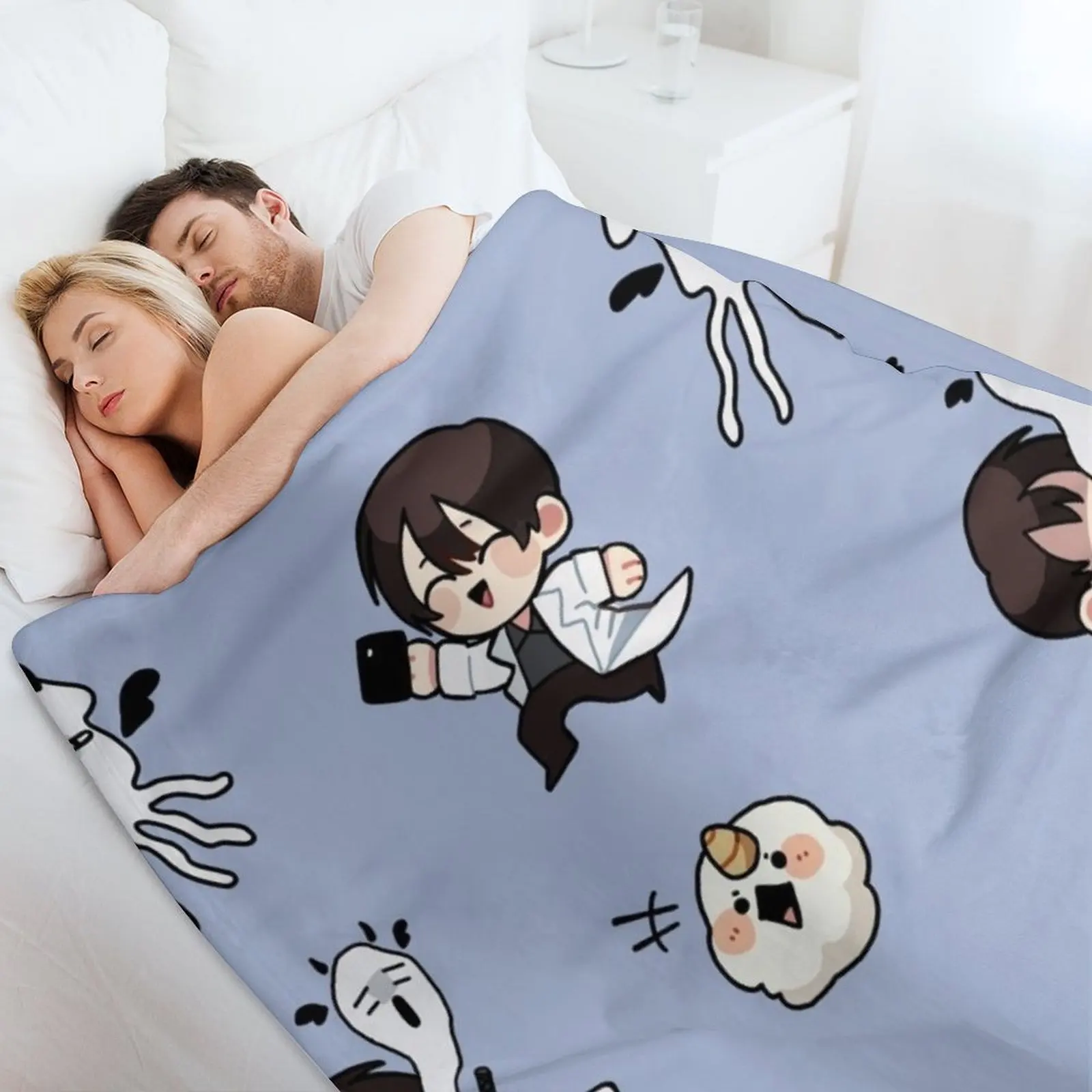 Omniscient Reround Viewpoint Pack Throw Blanket, Décoratives, Lourdes pour dormir, Beach Weakenday Blankets