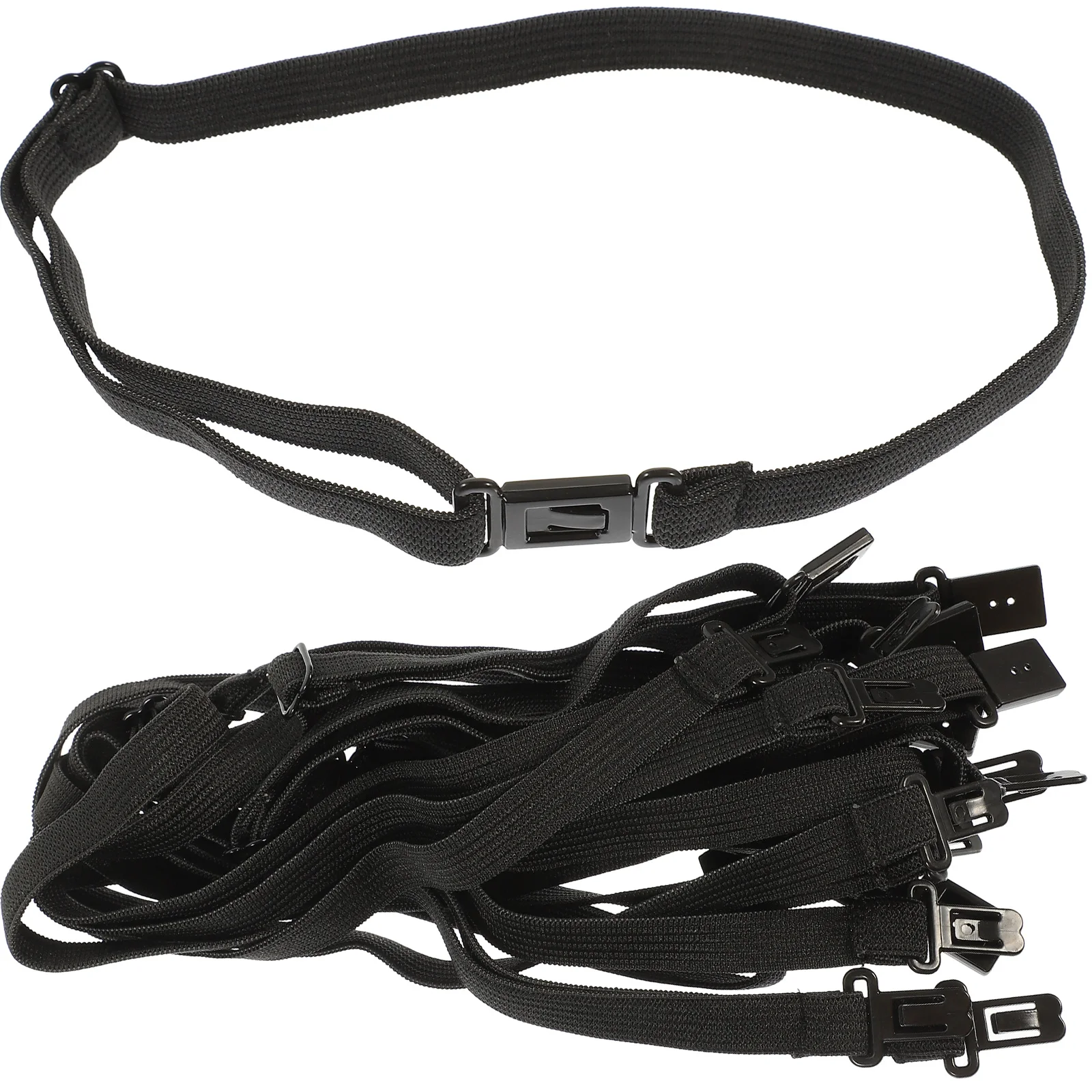 

10Pcs Bow Tie Adjustment Strap Comfortable Bow Ties Band Elastic Strap for Bowknot Diy Bow-knot Elastic Band Party Accessories