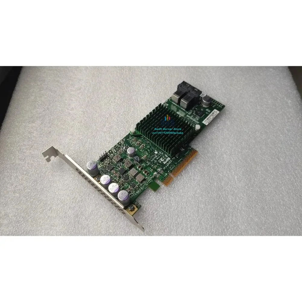 AOC-S3008L-L8i 12Gbps 8-Port Internal SAS/SATA RAID Adapter – PCIe 3.0 x8, LSI SAS3008, 2x SFF-8643, Low Profile