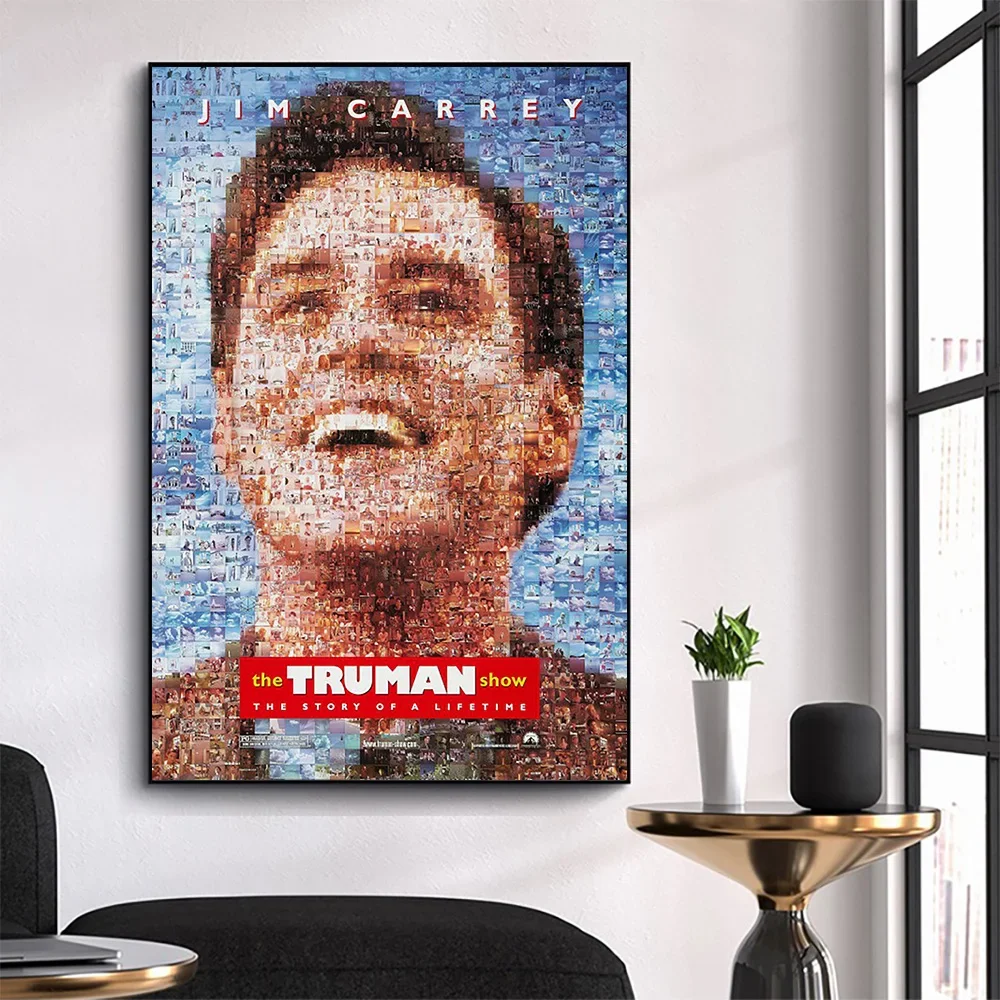 WM3316 The Truman Show Classic Movie HD Silk Fabric Poster Art Decor Indoor Painting Gift