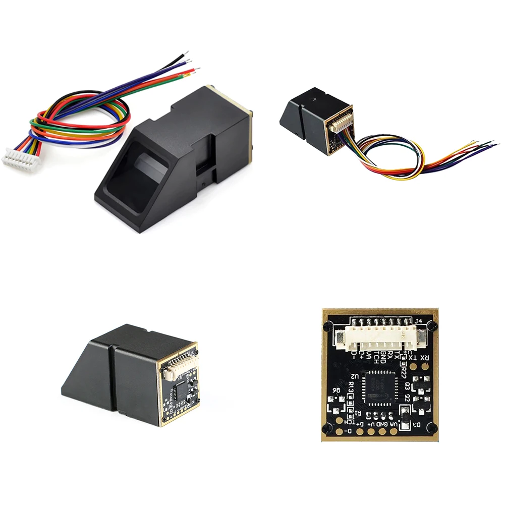 AS608 Fingerprint Reader Sensor Module Locks Serial Communication Interface Fingerprint Acquisition for Arduino