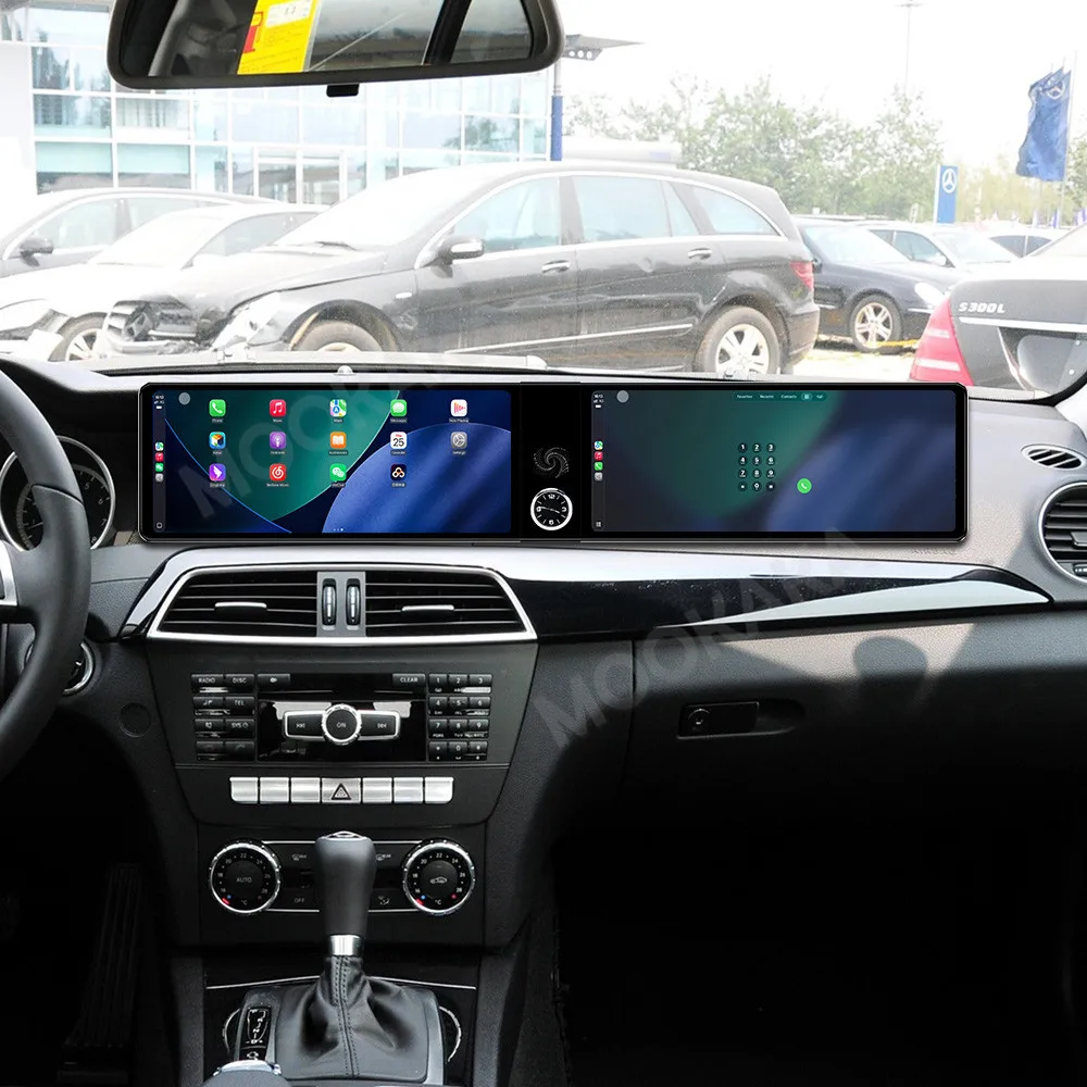 

Автомобильные аксессуары: автомагнитола для Mercedes-Benz C 2011-2014 с Android Auto, GPS-навигацией, мультимедийным стереоприемником, головным устройством (офлайн)