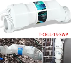 MX T-CELL-15-SWP Salt ChIorination Cell T 15 Replacement for Hayward TurboCell for In-Ground Swimming Pools up to 40,000 Gallons