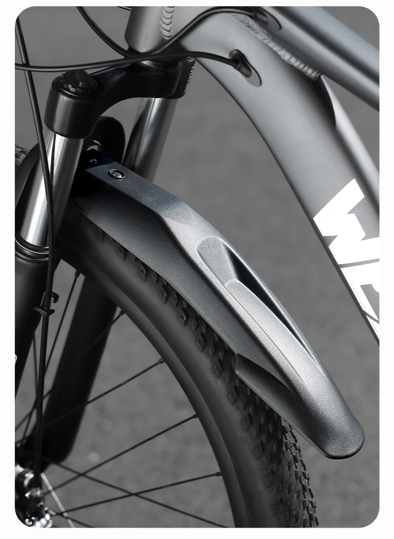 WEST BIKING 20/22/24 Zoll MTB Fahrrad-Schutzblech-Set PP Hochfeste Vorder- und Hinterradschutzbleche Wasserdicht Spritzwassergeschützt Fahrradzubehör – Detail 13