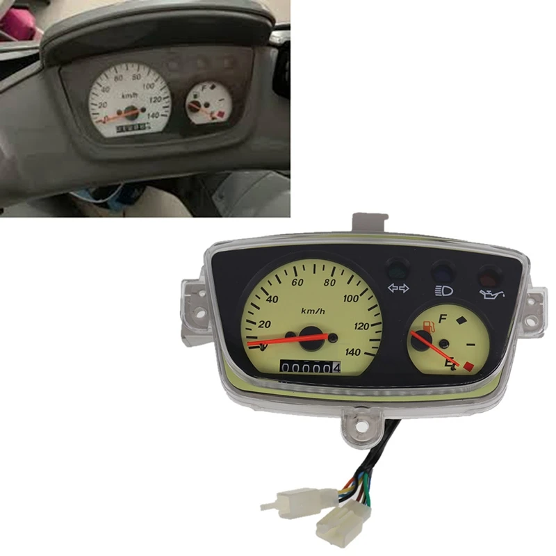 NEW-For YAMAHA BWS100 4VP Motorcycle Scooter Instrument Assembly Motorcycle Instrument Speed Meter 140Km