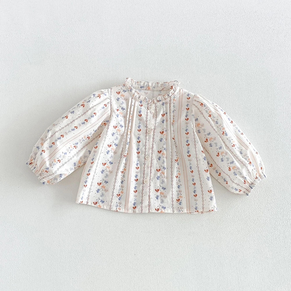 MILANCEL Kinderkleid Herbst 1-6T Süßes Blumenkleid für Mädchen Lose Kinderkleidung Koreanische Version Mädchen Prinzessinnenkleid – Detail 16