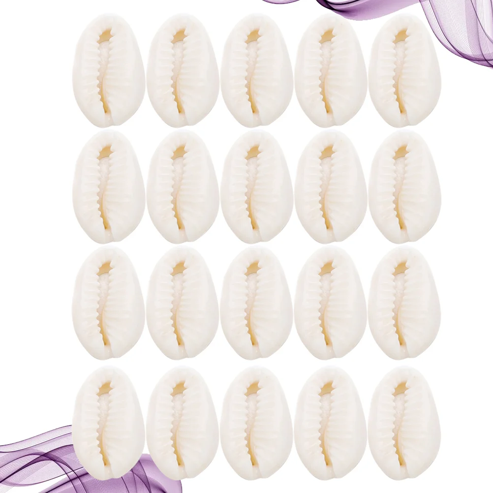 

40 Pcs Pendant Charms Helix Earrings Necklaces DIY Shell Jewelry Making Pendants Miss