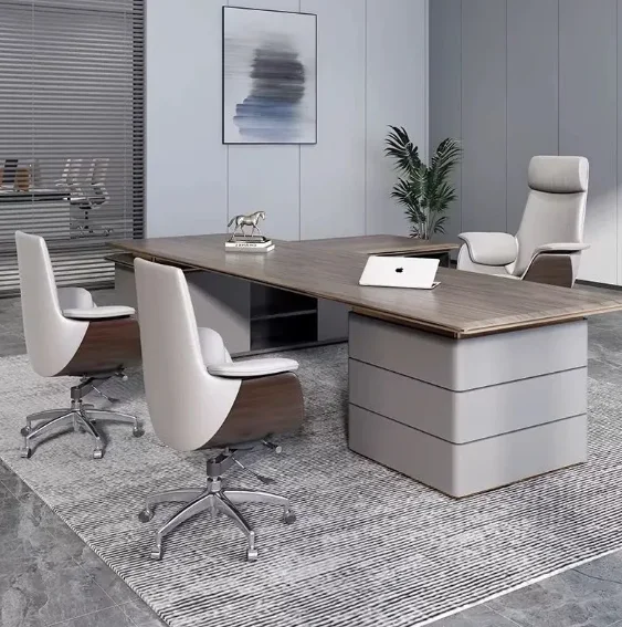 #Stylish Modern Boss Chair High-Back Reclining Computer Chair For Home Study Office For President Lunch Break Business Home Use