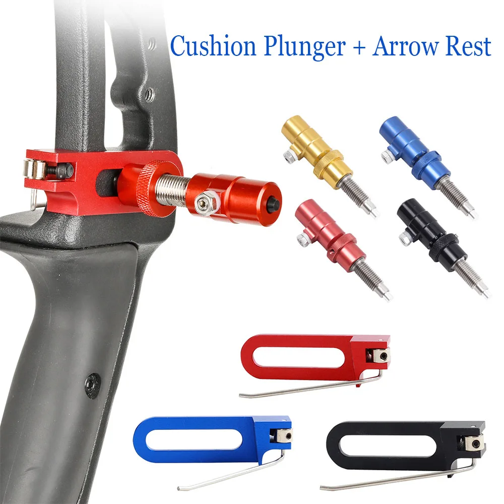 

Магнитная регулируемая опора для стрел и набор подушечек-плунжеров для рекурсивного лука - легкие аксессуары для стрельбы из лука для правой руки