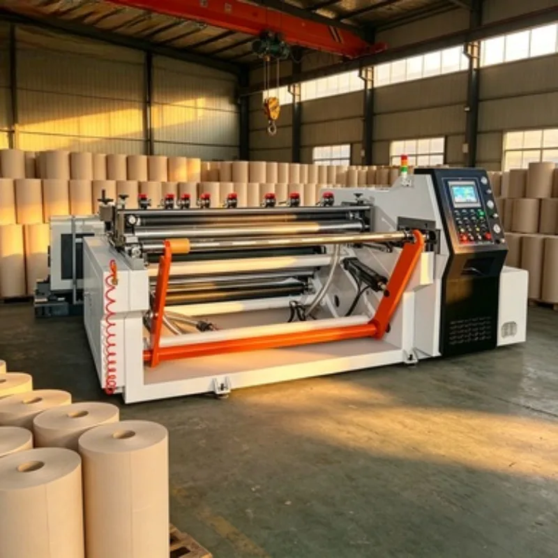 Aluminum Foil Slitting Rewinding Machine Household Foil Slitter Rewinder Roll Cutting Equipment for Kitchen Foil  