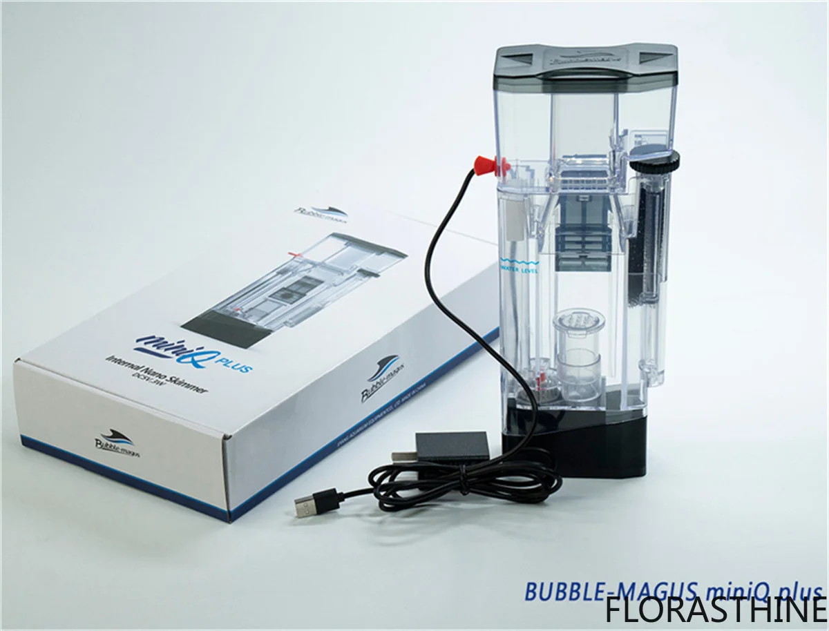 Bubble Magus MiniQ Plus Protein Skimmer Hang-On Internal Tank Nano Filter for Marine Saltwater Aquarium