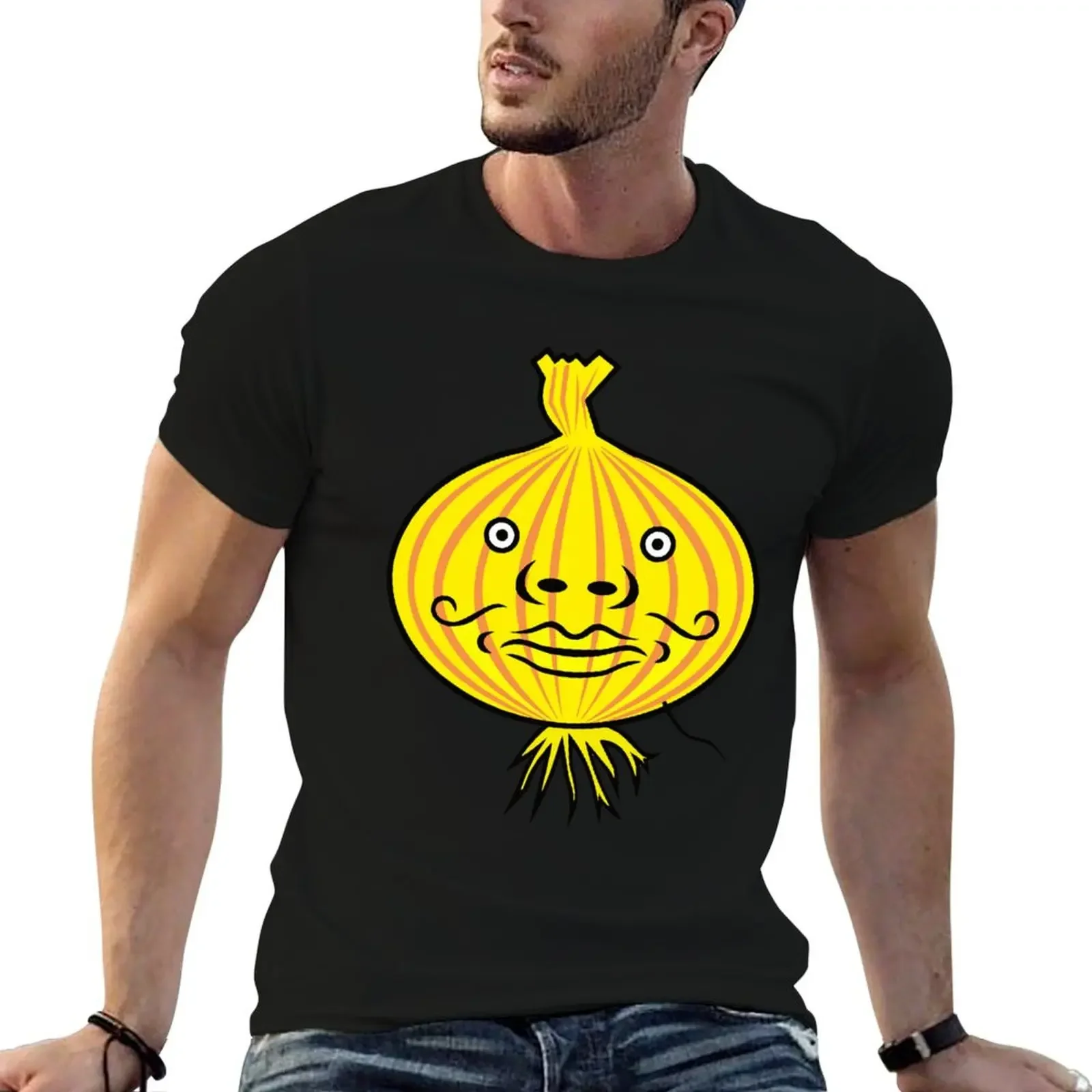 

Hairy Onion - Rhythm Heaven T-Shirt Short sleeve tee quick-drying man clothes Short sleeve tee men