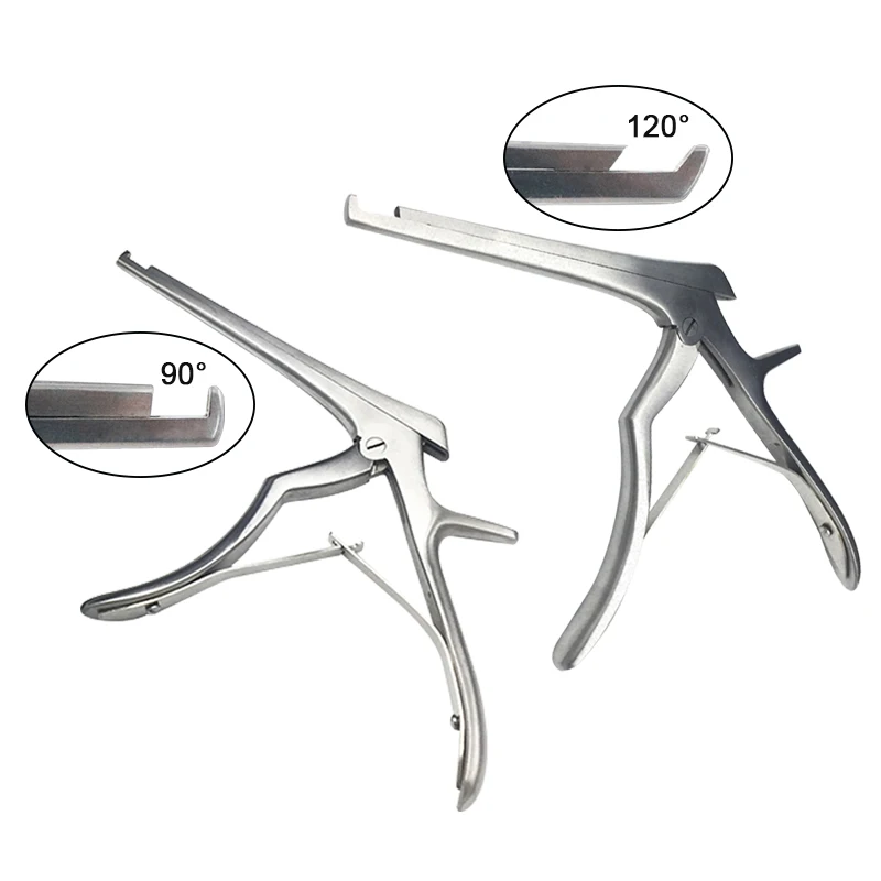 

GREATLH Stainless Steel Bone Kerrison Rongeur Medic Veterinary Orthopedics Instrument 90/120 Degree